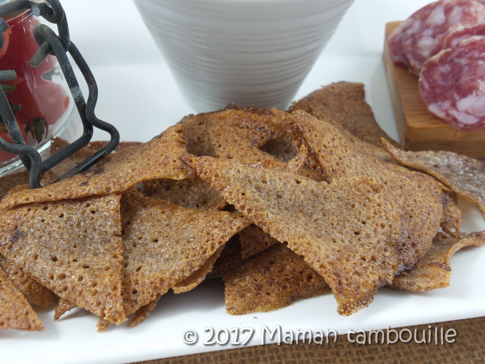 Chips de sarrasin express Maman Tambouille