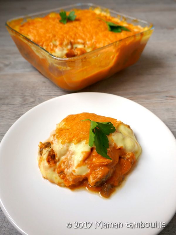 Parmentier de patate douce Maman Tambouille