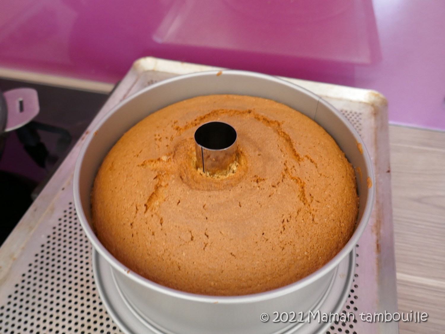 Chiffon cake {avec astuce sans moule à chiffon cake} Maman Tambouille !