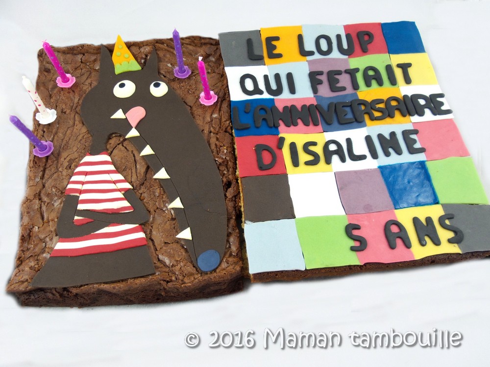 Gateau Le Loup Maman Tambouille