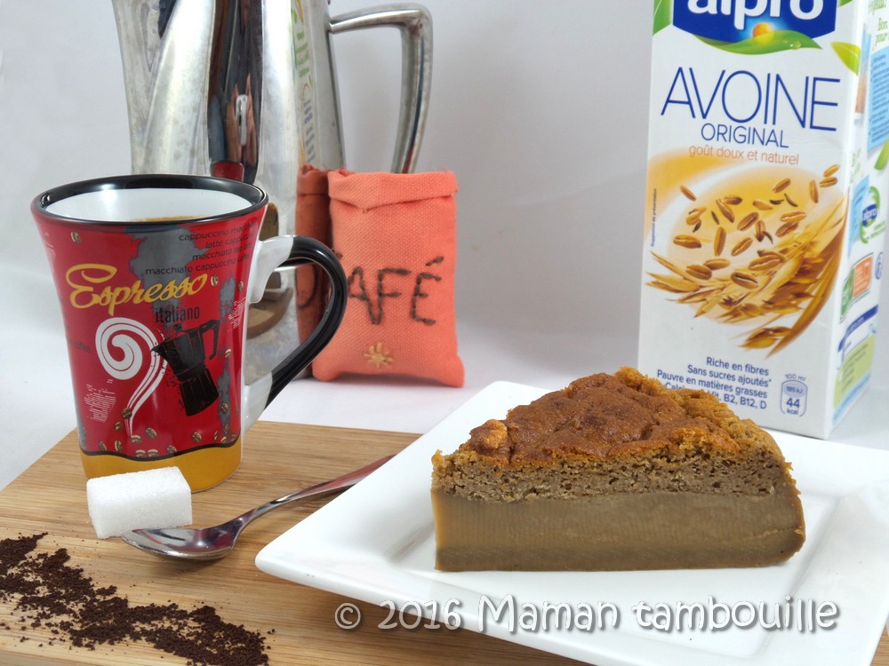 Gateau Magique Au Cafe Sans Lactose Maman Tambouille