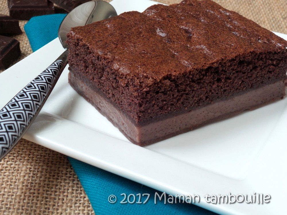 Gateau Magique Au Chocolat Maman Tambouille