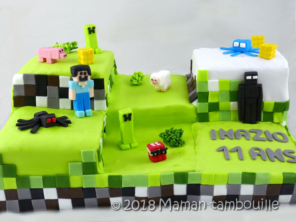 Toutes les décorations d'anniversaire ! Minecraft
