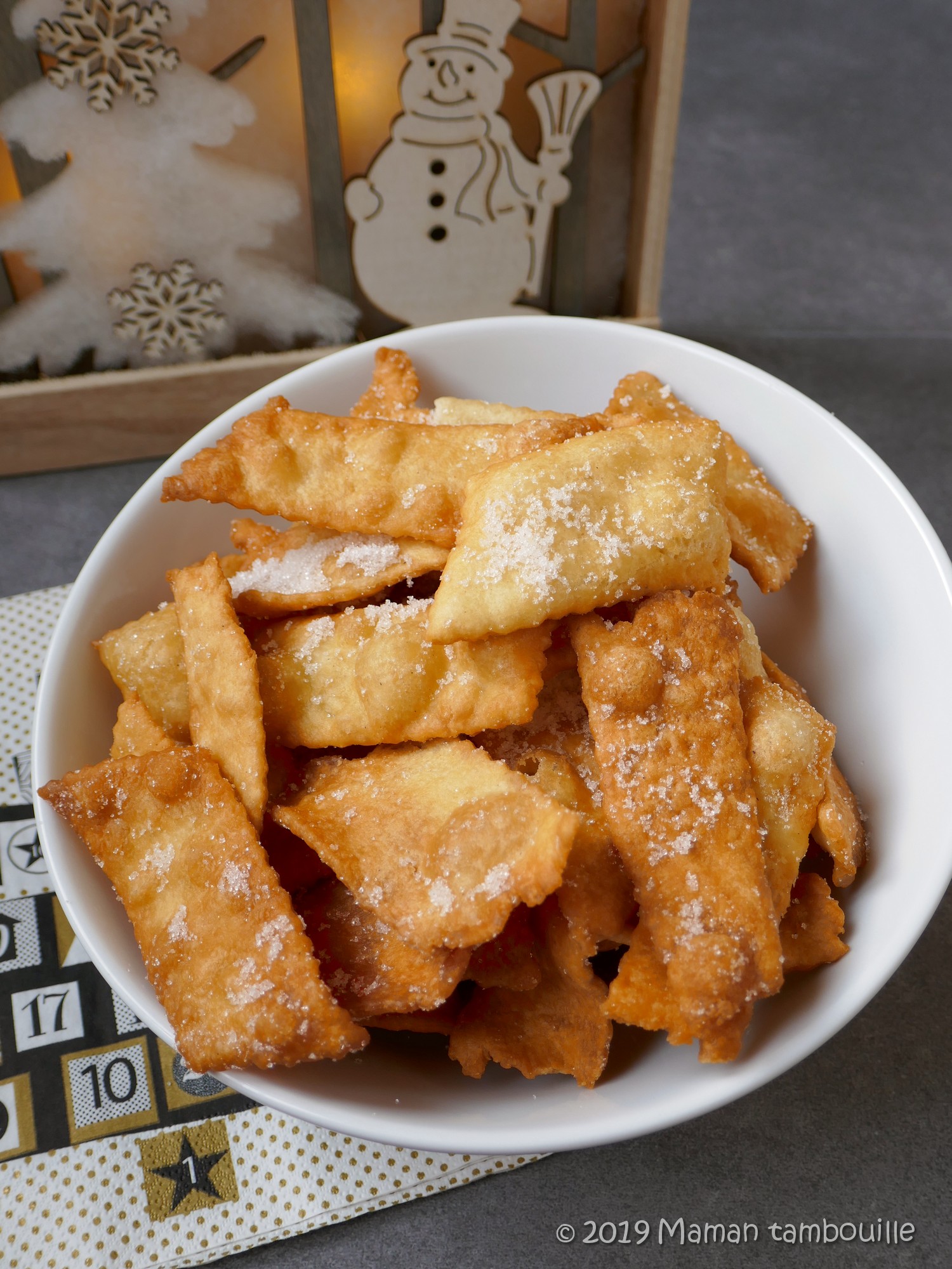 Recette - Oreillettes de grand-mère en vidéo 