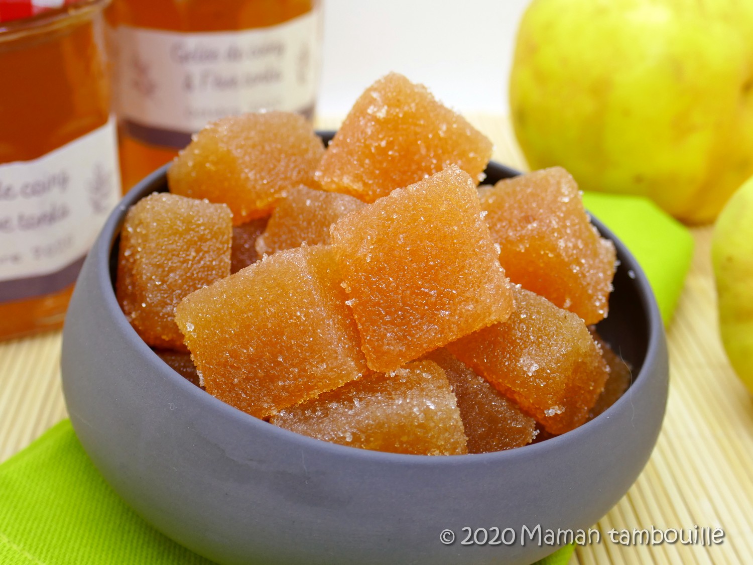 Pâtes de coing Maman Tambouille !