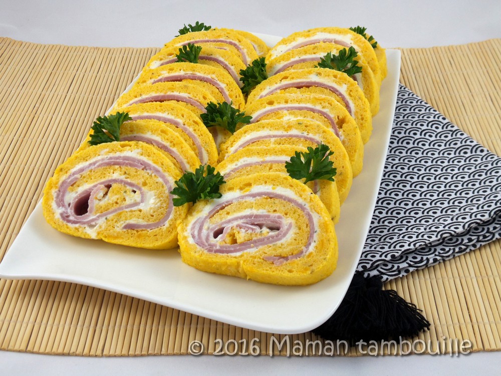 Roule A La Butternut Fromage Frais Et Jambon Maman Tambouille