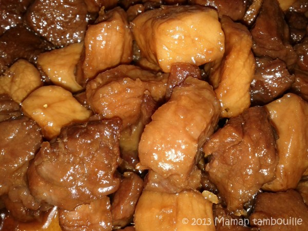 Porc au caramel Maman Tambouille