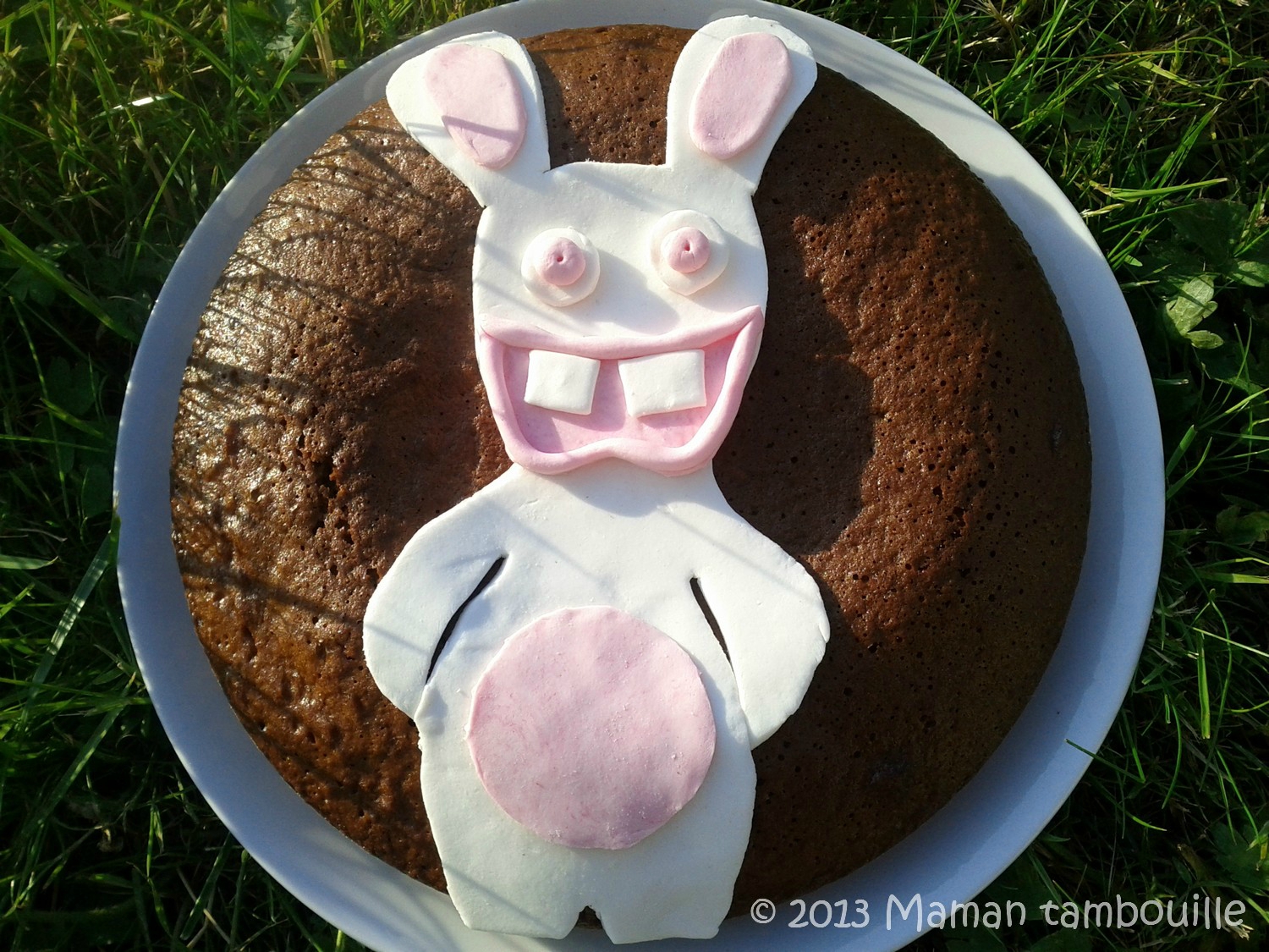 Read more about the article Gâteau lapin crétin au carambar