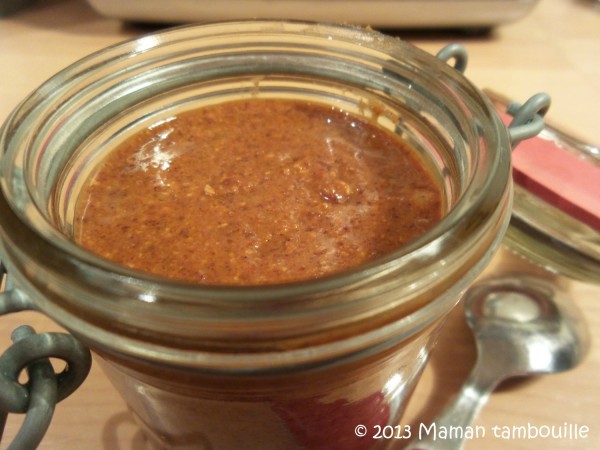 Pâte de praliné maison Maman Tambouille