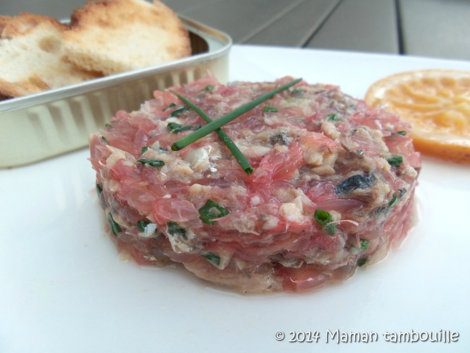 Read more about the article Sardines aux agrumes façon tartare
