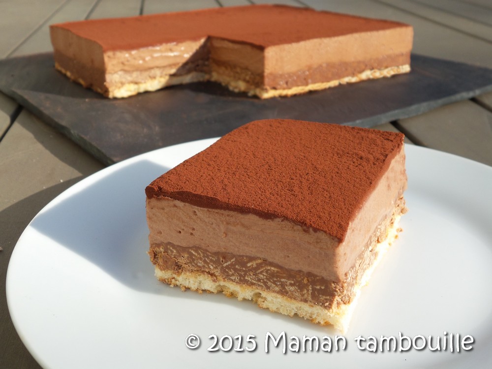 You are currently viewing Entremet craquant au chocolat caramel