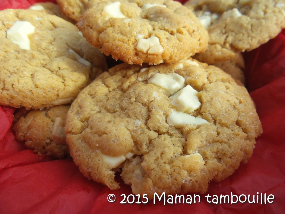 Cookies au beurre de cacahuètes & M&M's® • Recette de Lolo et sa tambouille