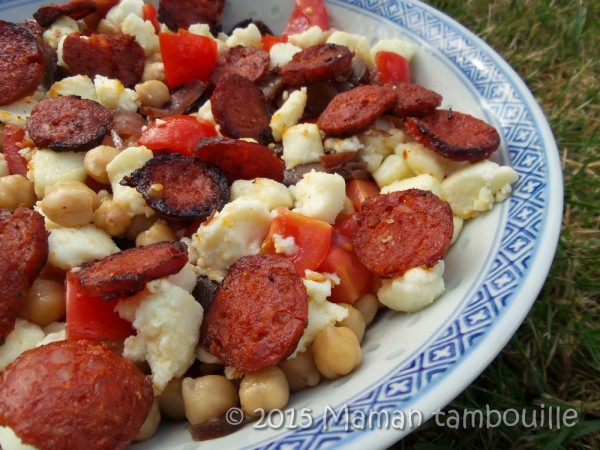 Salade de pois chiche Maman Tambouille