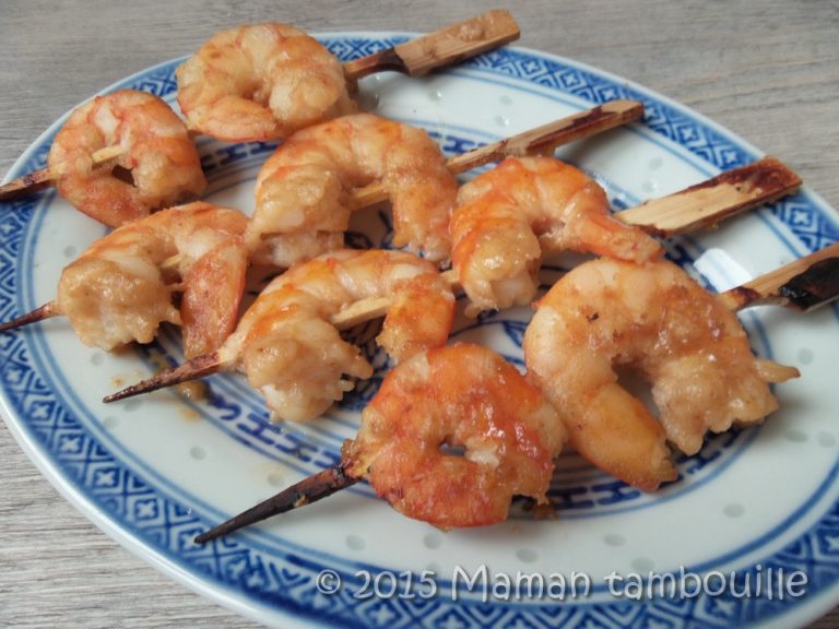 Lire la suite à propos de l’article Crevettes sauce satay