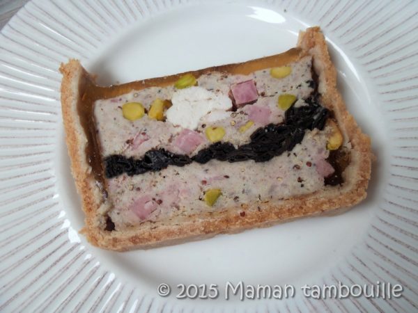 Pâté en croute aux trompettes de la mort Maman Tambouille