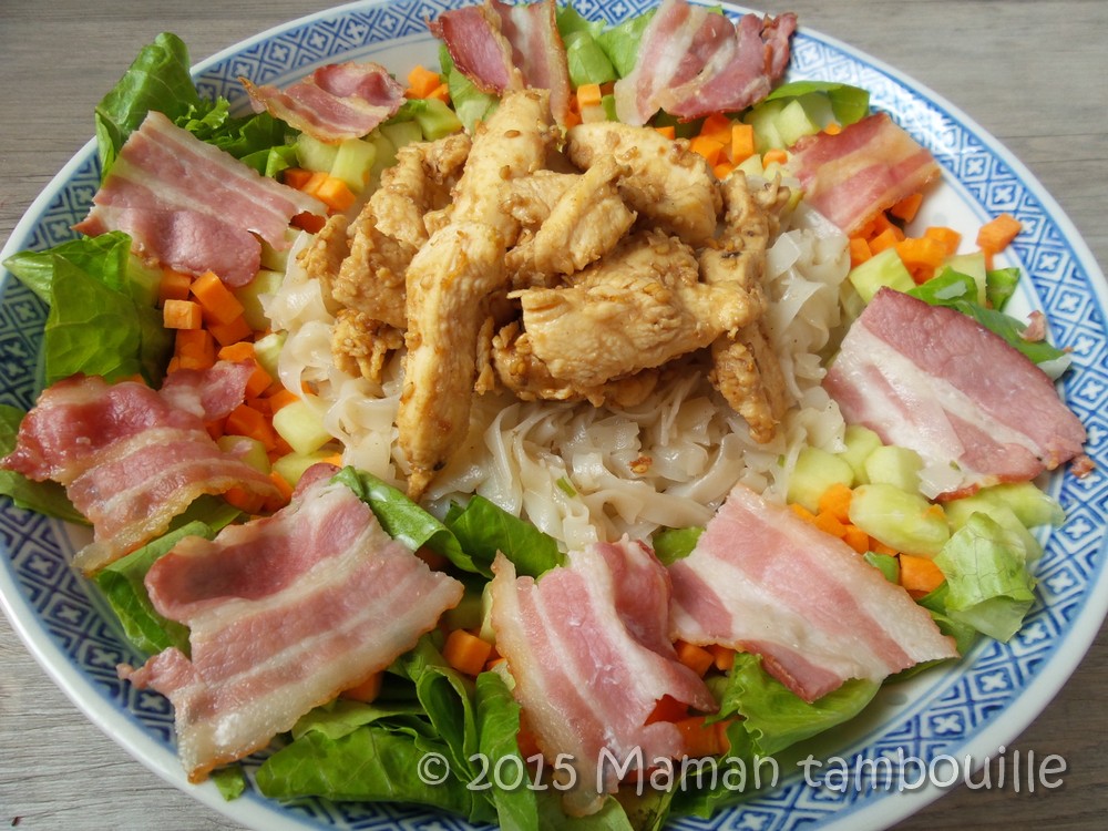 You are currently viewing Salade asiatique au poulet