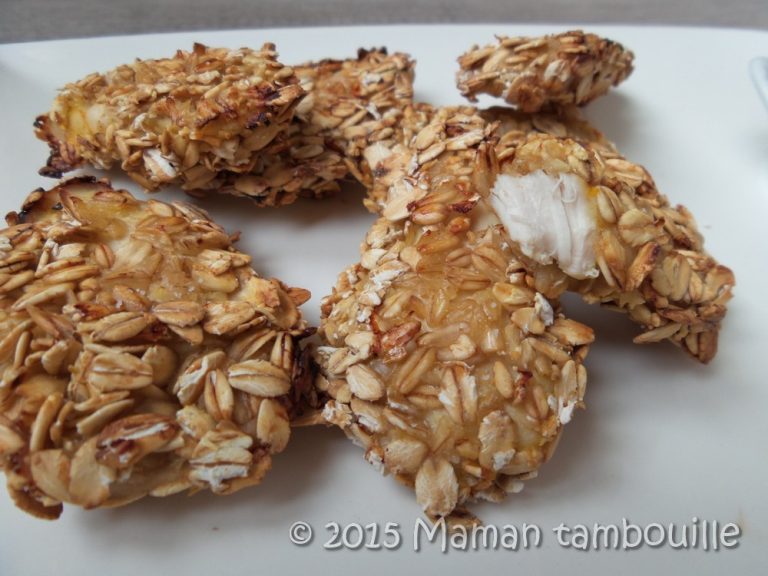 Nuggets De Poulet Aux Flocons D'avoine Maman Tambouille