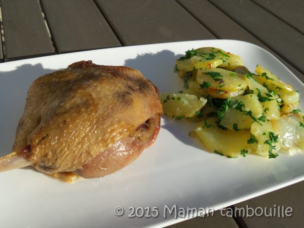 Pommes de terre sarladaise au four Maman Tambouille