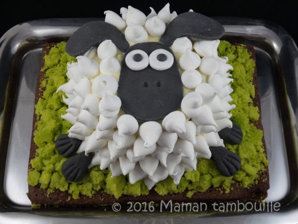 Gâteau Shaun le mouton