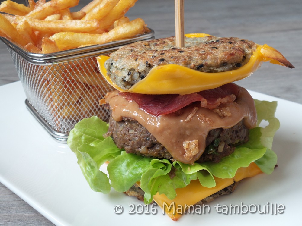 Read more about the article Rice burger {sans gluten}