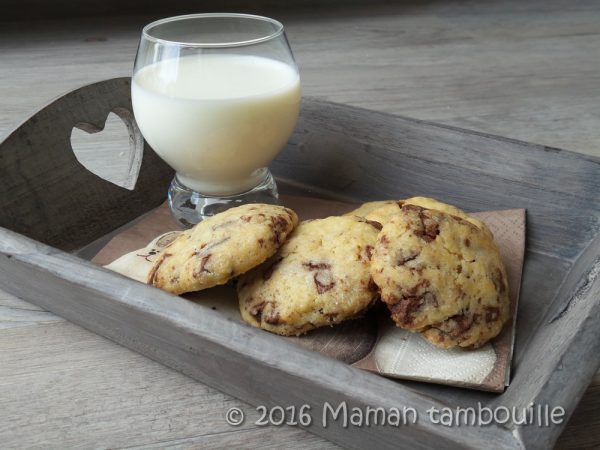 Cookies chocolat au lait