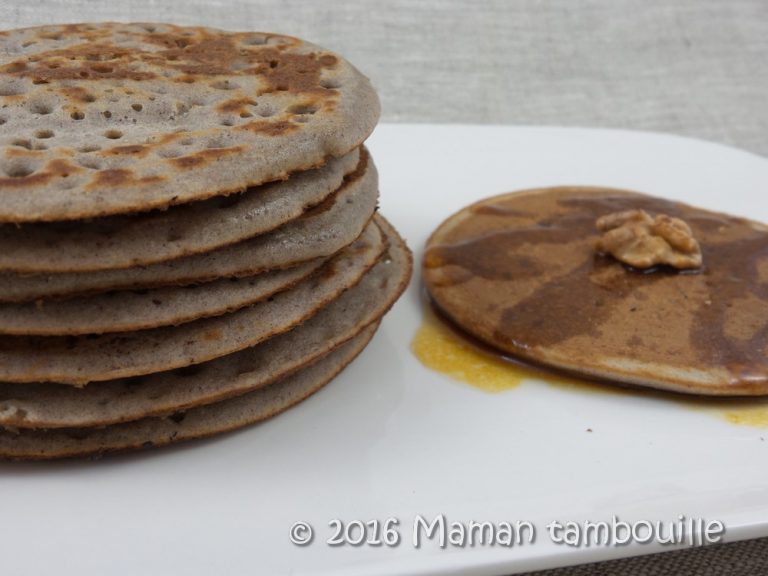 Lire la suite à propos de l’article Pancakes de sorgho {sans gluten}
