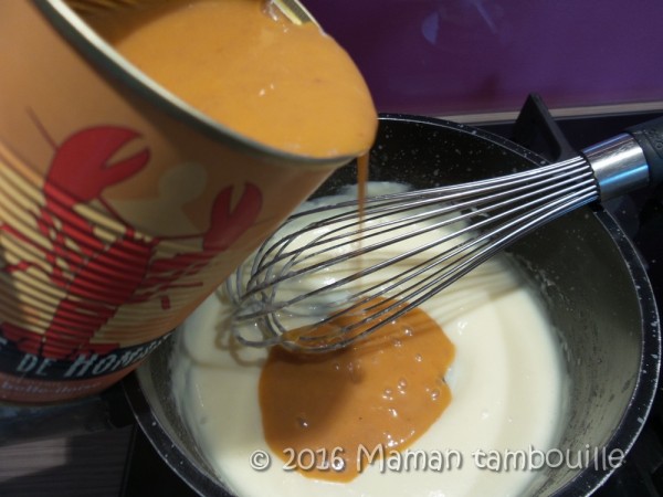Soufflés à la bisque de homard Maman Tambouille