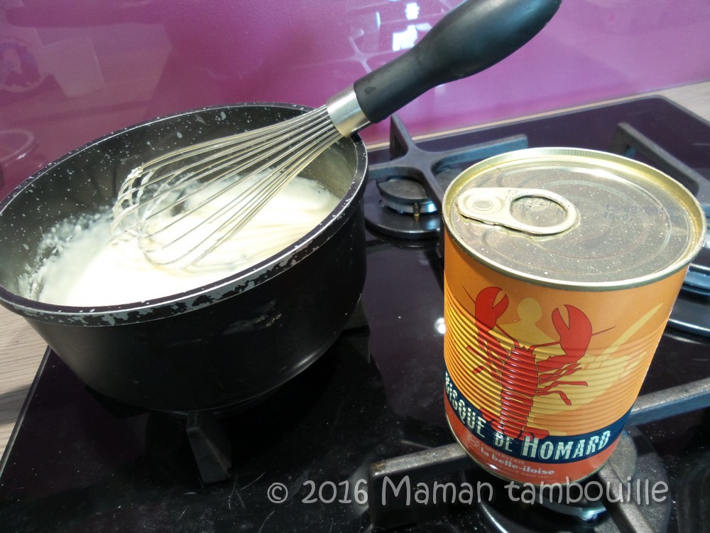 Œufs durs à la bisque de homard Maman Tambouille