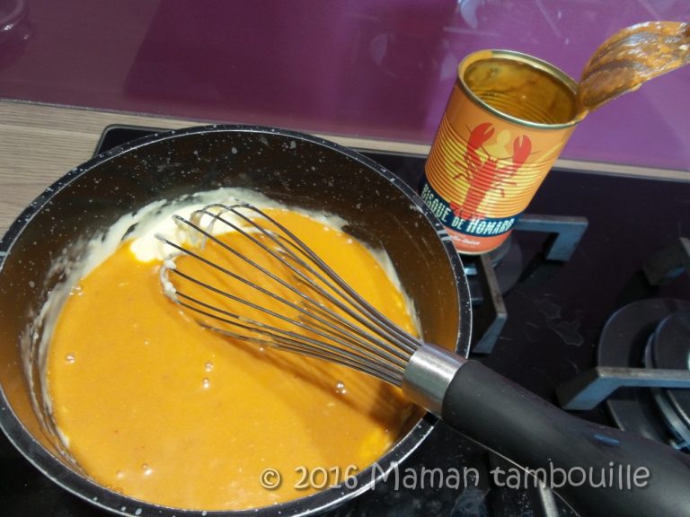 Œufs durs à la bisque de homard Maman Tambouille