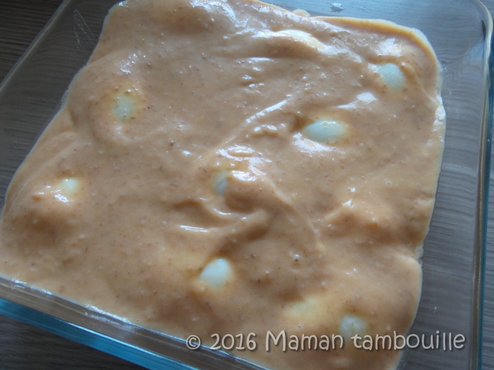 Œufs durs à la bisque de homard Maman Tambouille