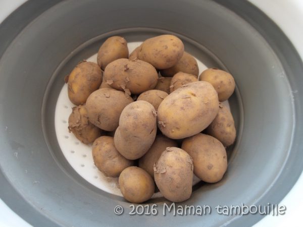 Pommes de terre grenailles rôties