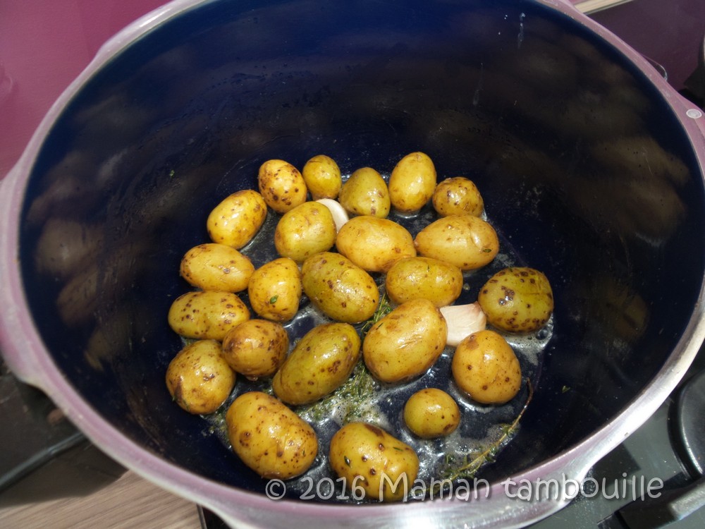 Pommes de terre grenailles rôties Maman Tambouille