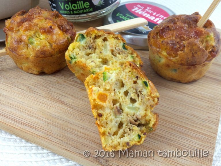Cake aux légumes et terrine Henaff Maman Tambouille