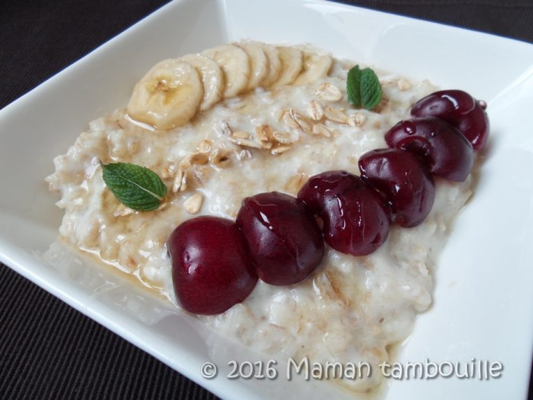 Read more about the article Porridge à la banane
