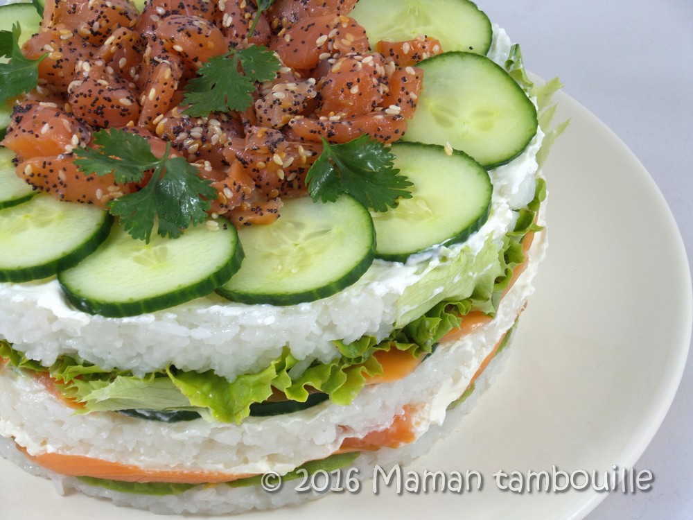 Read more about the article Sushi cake