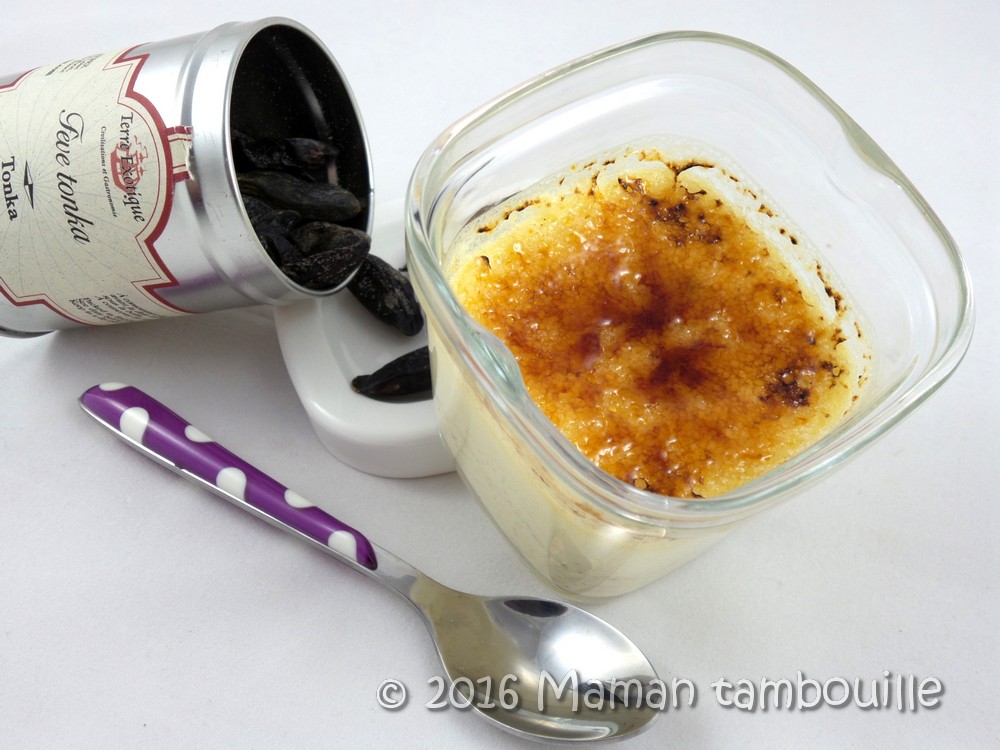 Lire la suite à propos de l’article Crème brûlée à la fève tonka