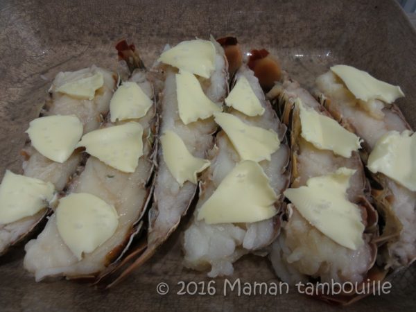 Langouste aux agrumes Maman Tambouille