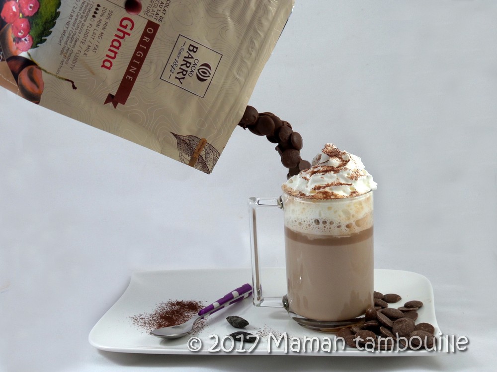 You are currently viewing Chocolat chaud tonka {les défis gourmands de Cuisine Addict}