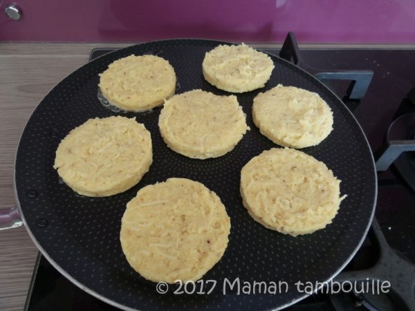 Galette de purée de pomme de terre Maman Tambouille