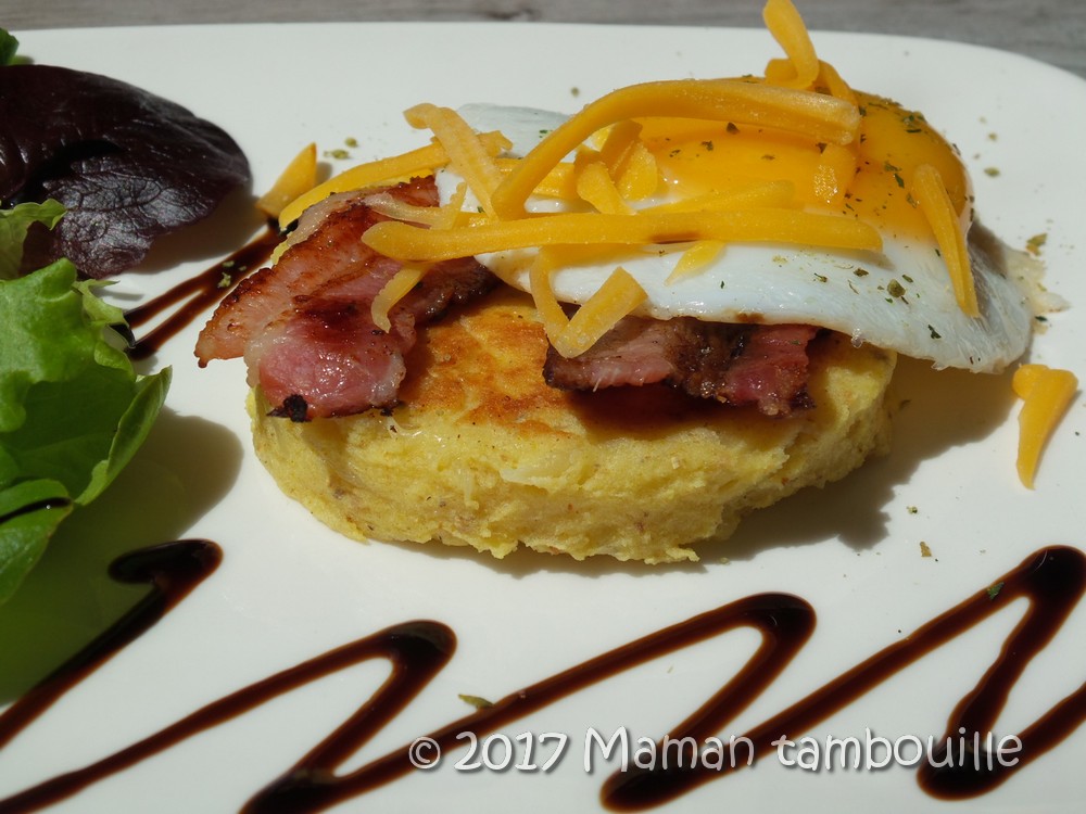 Galette de purée de pomme de terre Maman Tambouille