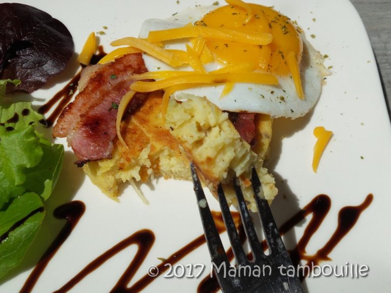 Galette de purée de pomme de terre Maman Tambouille