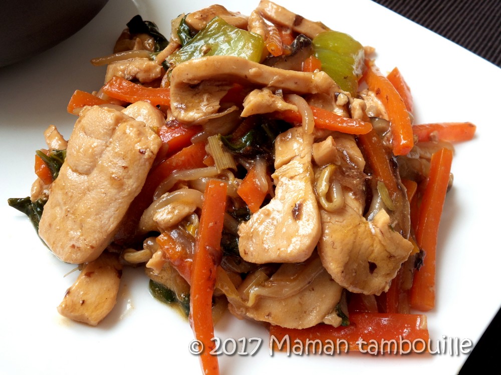 You are currently viewing Wok de poulet teriyaki