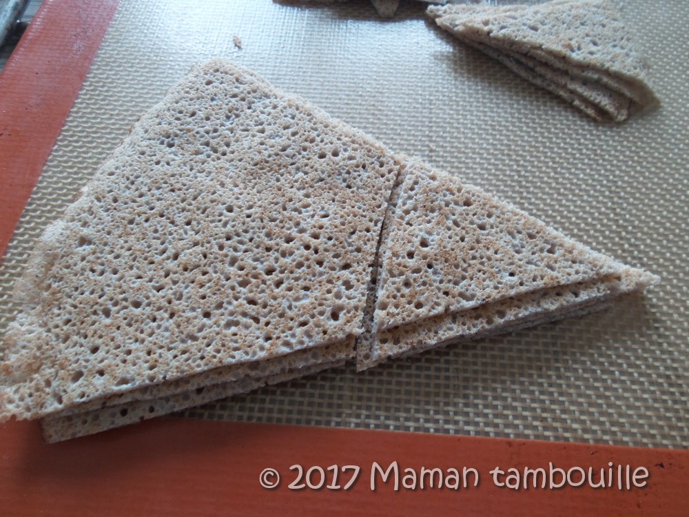 Chips de sarrasin express Maman Tambouille