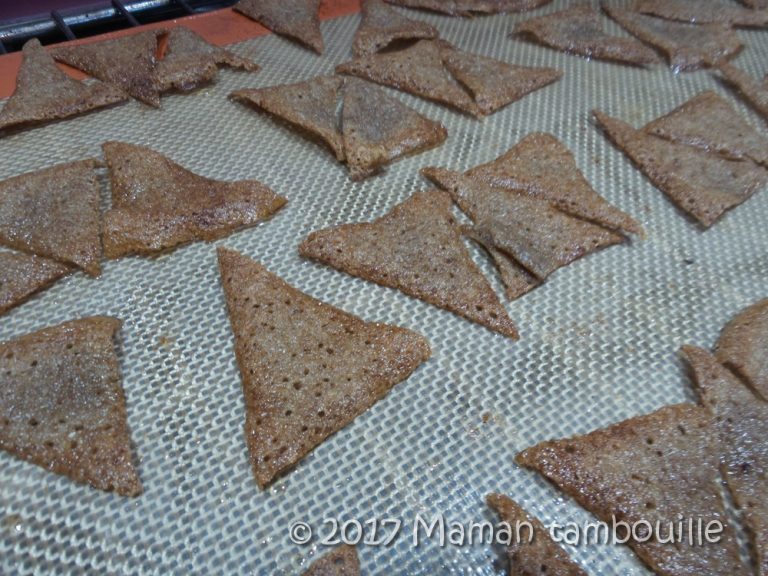 Chips de sarrasin express Maman Tambouille