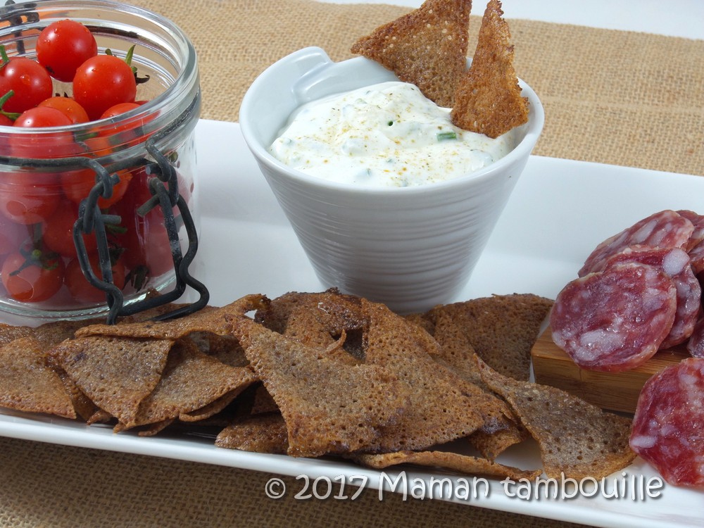 Chips de sarrasin express Maman Tambouille