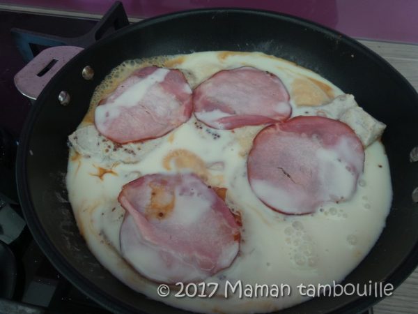 Côtes de porc moutarde et cheddar Maman Tambouille