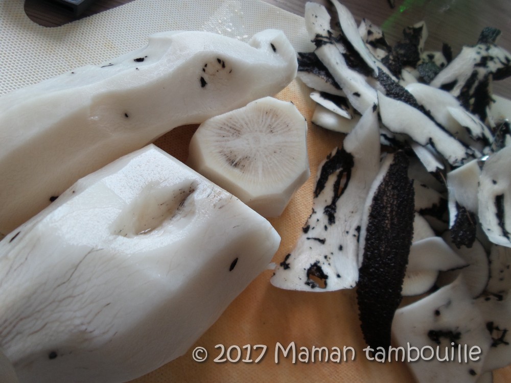Salade de radis noir Maman Tambouille