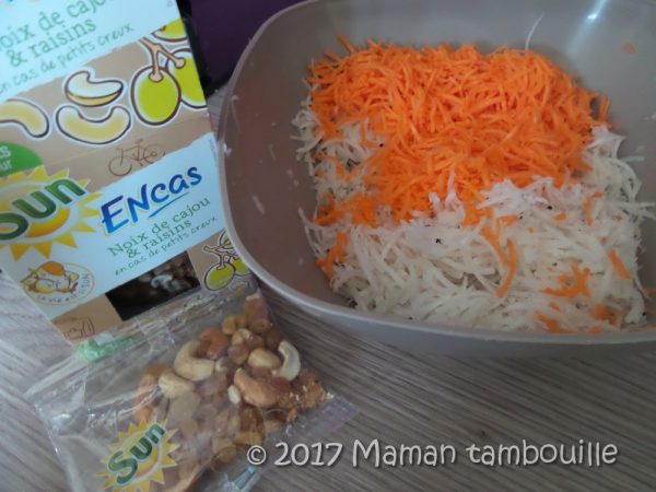 Salade de radis noir Maman Tambouille