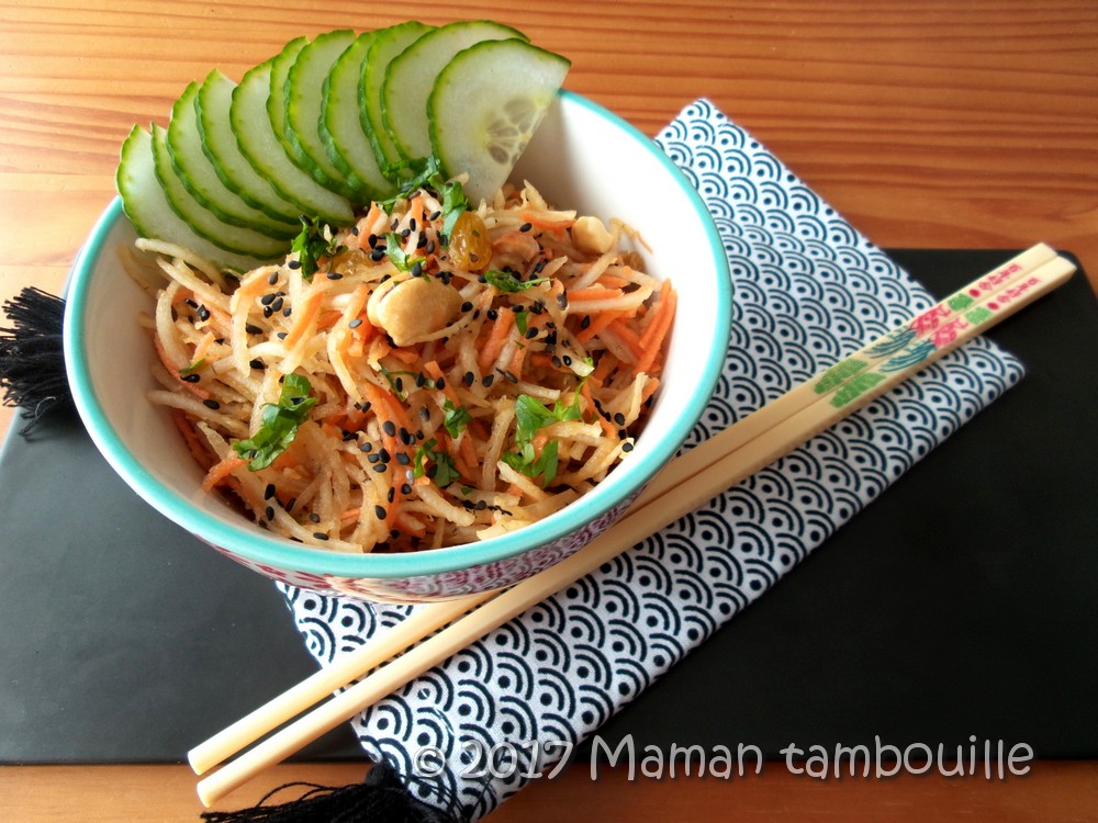 Salade de radis noir Maman Tambouille
