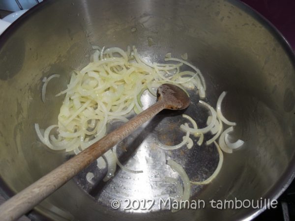 Sauté de porc au curry Maman Tambouille